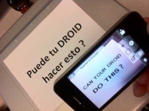 Can your Droid do this? Can your Droid do this?