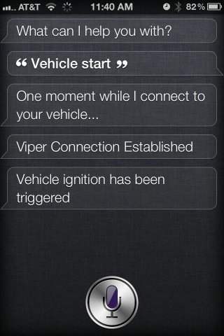 Siri - Vehicle Start Siri - Vehicle Start